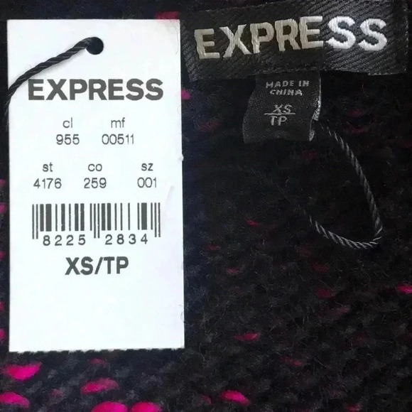 Express Open Front Knitted Cardigan Size XS - Picture 4 of 5